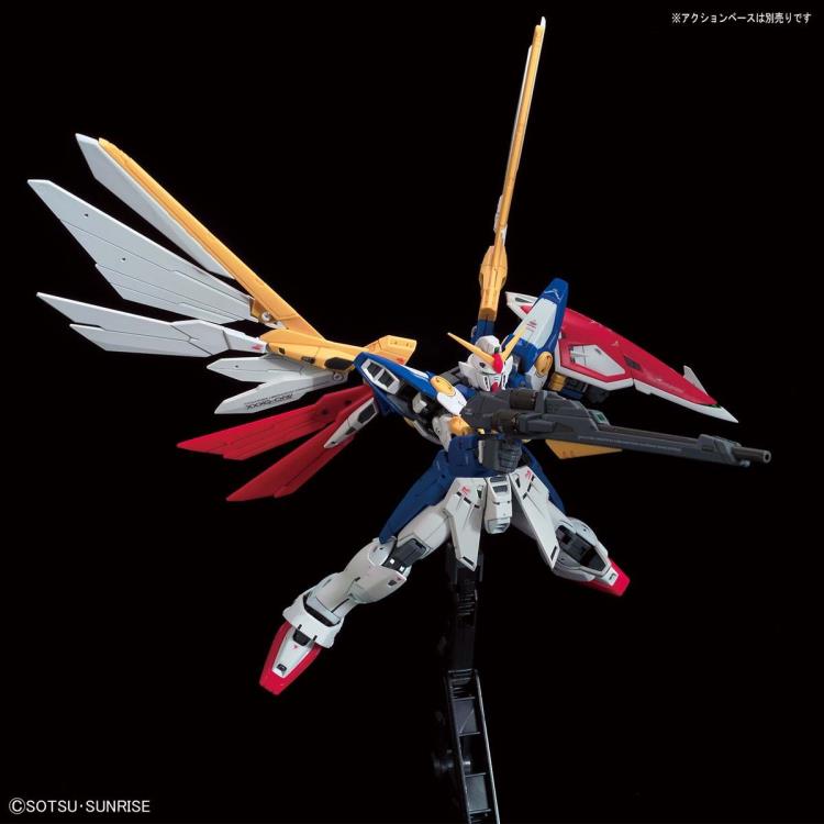 Mobile Suit Gundam Wing RG XXXG-01W Wing Gundam 1/144 Scale Model Kit Gallery Image 7