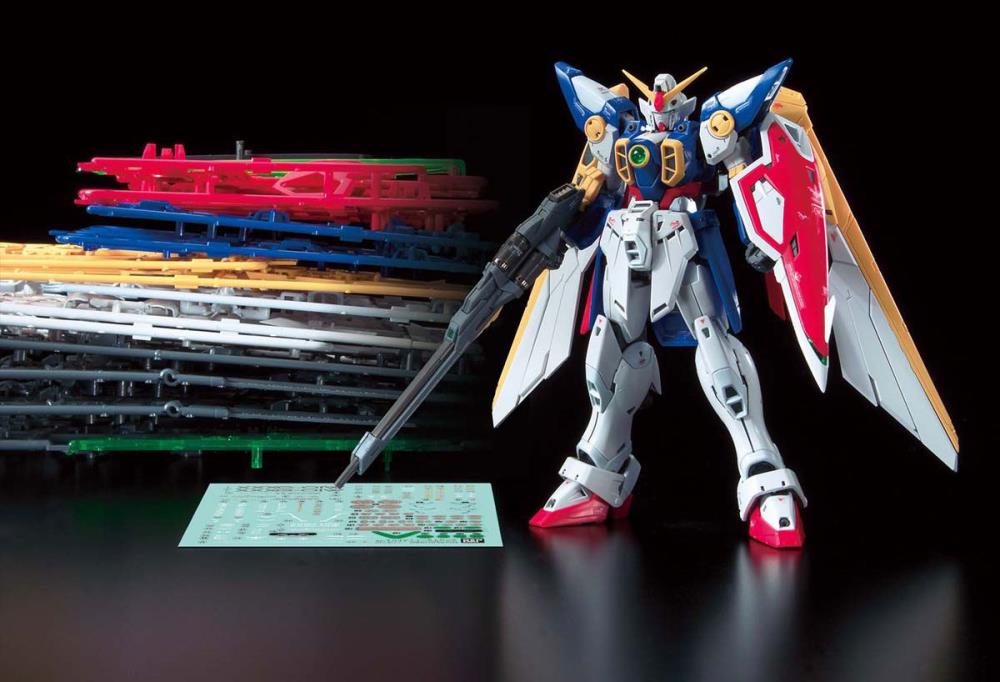 Mobile Suit Gundam Wing RG XXXG-01W Wing Gundam 1/144 Scale Model Kit Gallery Image 13