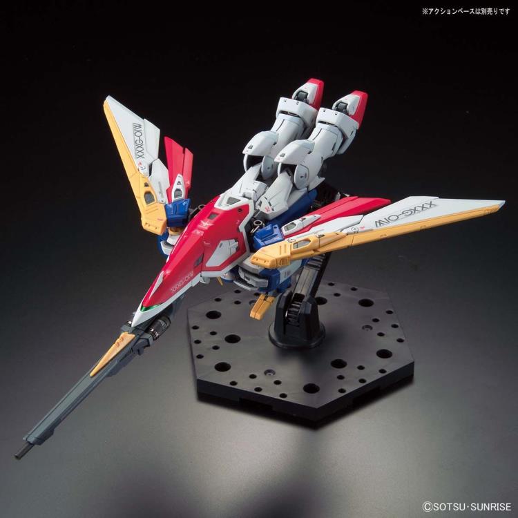 Mobile Suit Gundam Wing RG XXXG-01W Wing Gundam 1/144 Scale Model Kit Gallery Image 8