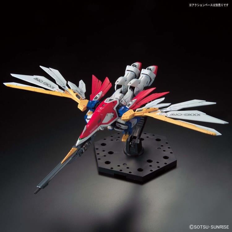 Mobile Suit Gundam Wing RG XXXG-01W Wing Gundam 1/144 Scale Model Kit Gallery Image 9