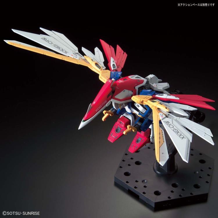 Mobile Suit Gundam Wing RG XXXG-01W Wing Gundam 1/144 Scale Model Kit Gallery Image 11