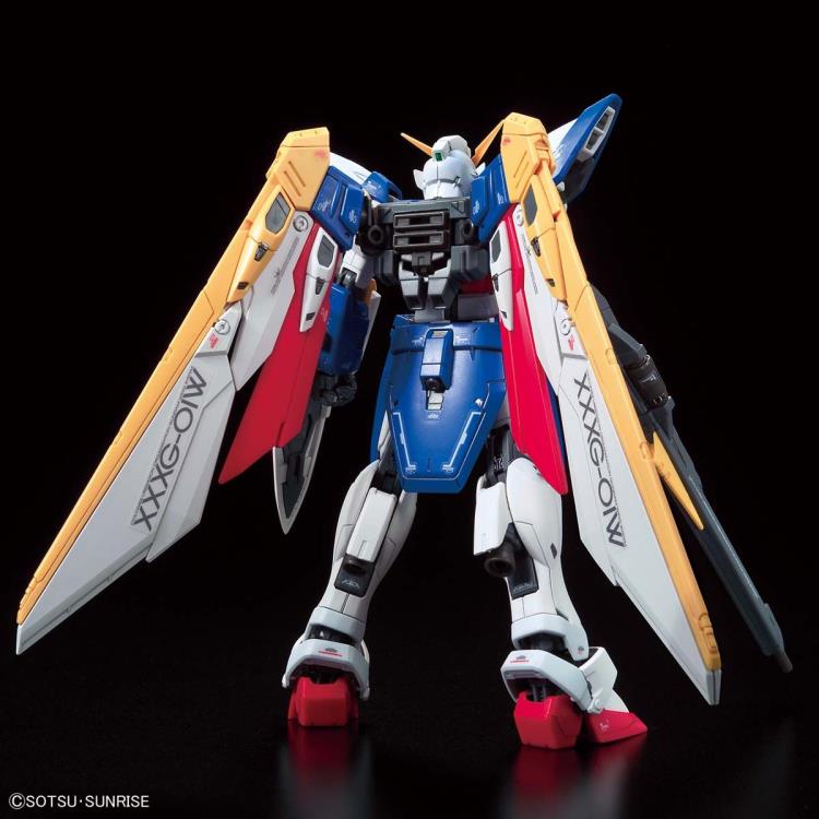 Mobile Suit Gundam Wing RG XXXG-01W Wing Gundam 1/144 Scale Model Kit Gallery Image 4