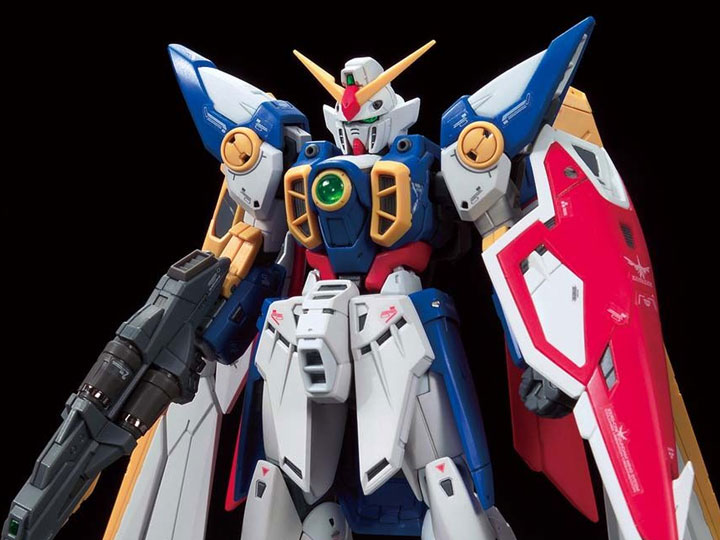 Mobile Suit Gundam Wing RG XXXG-01W Wing Gundam 1/144 Scale Model Kit Gallery Image 1