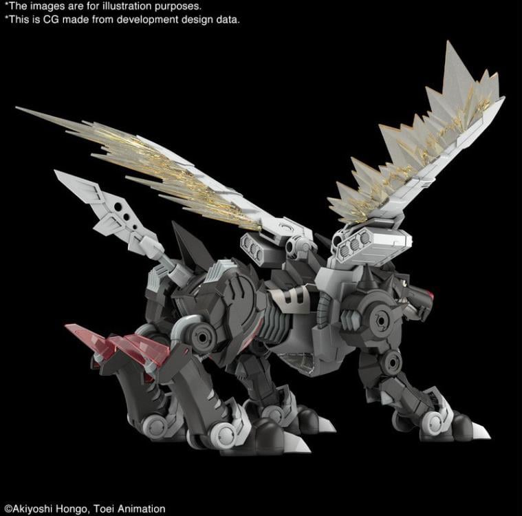 Digimon Adventure Figure-rise Standard Amplified MetalGarurumon (Black Ver.) Model Kit Gallery Image 5