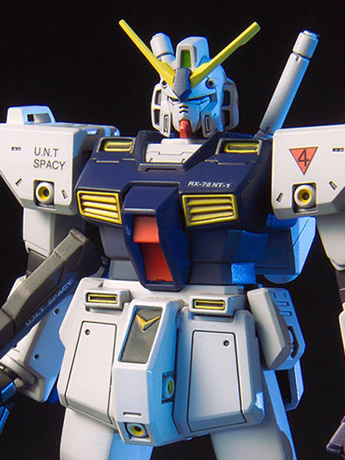 Mobile Suit Gundam 0080: War in the Pocket HGUC RX-78 NT-1 "Alex" Gundam 1/144 Scale Model Kit Gallery Image 2