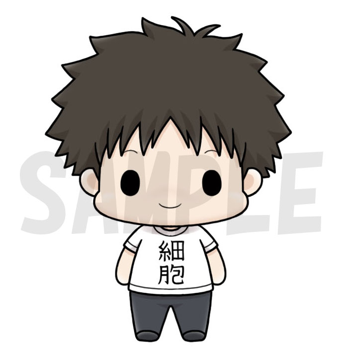 Cells at Work! Chokorin Mascot Boxed Set of 6 Figures Gallery Image 4