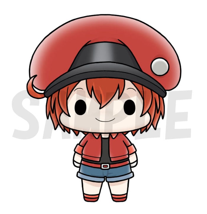 Cells at Work! Chokorin Mascot Boxed Set of 6 Figures Gallery Image 5