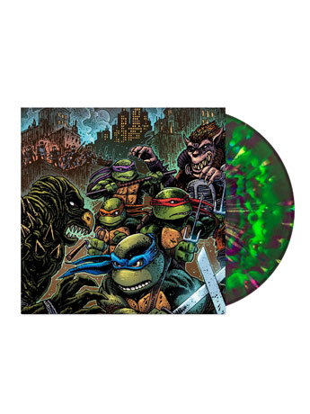 Teenage Mutant Ninja Turtles Part II: The Secret of the Ooze Original Motion Picture Soundtrack Vinyl LP Gallery Image 2
