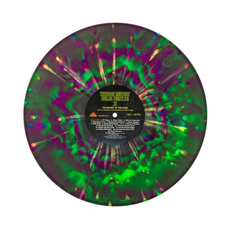 Teenage Mutant Ninja Turtles Part II: The Secret of the Ooze Original Motion Picture Soundtrack Vinyl LP Gallery Image 4