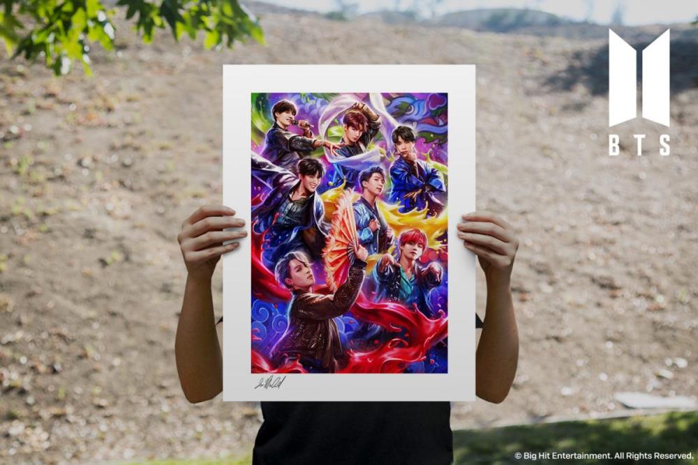 BTS: Idol Limited Edition Art Print (Large) Gallery Image 3