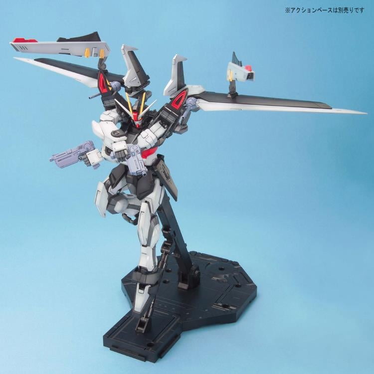 Mobile Suit Gundam SEED C.E. 73: STARGAZER MG Gundam Strke Noir 1/100 Scale Model Kit Gallery Image 7