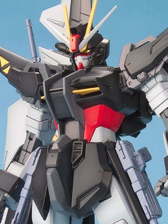 Mobile Suit Gundam SEED C.E. 73: STARGAZER MG Gundam Strke Noir 1/100 Scale Model Kit Gallery Image 2