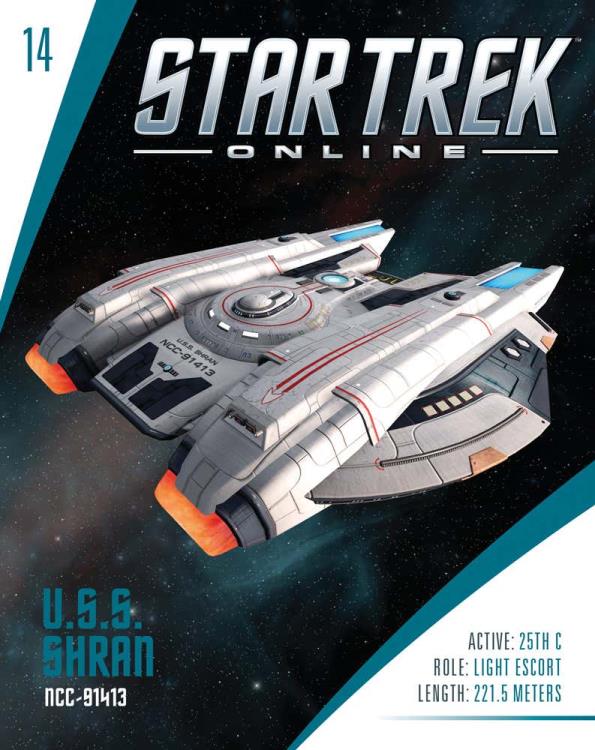 Star Trek: Online Starships Collection Shran Class Federation Light Pilot Escort Gallery Image 5