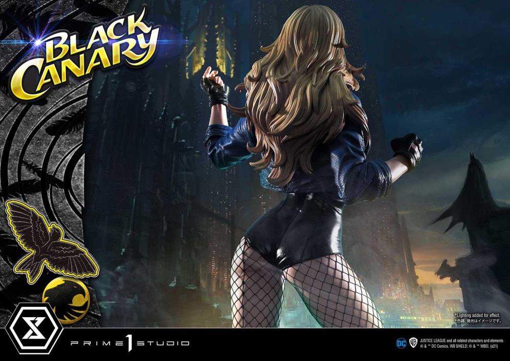 ゲームキャラクター DC Comics Black Canary LimitedEdition DC Comics Museum Masterline Black Canary 1/3 Scale Limited Edition