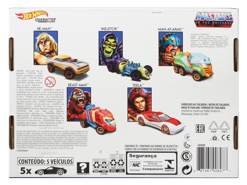 Masters of the Universe Hot Wheels Character Car Five-Pack Gallery Image 9