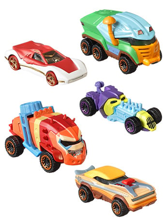 Masters of the Universe Hot Wheels Character Car Five-Pack Gallery Image 2