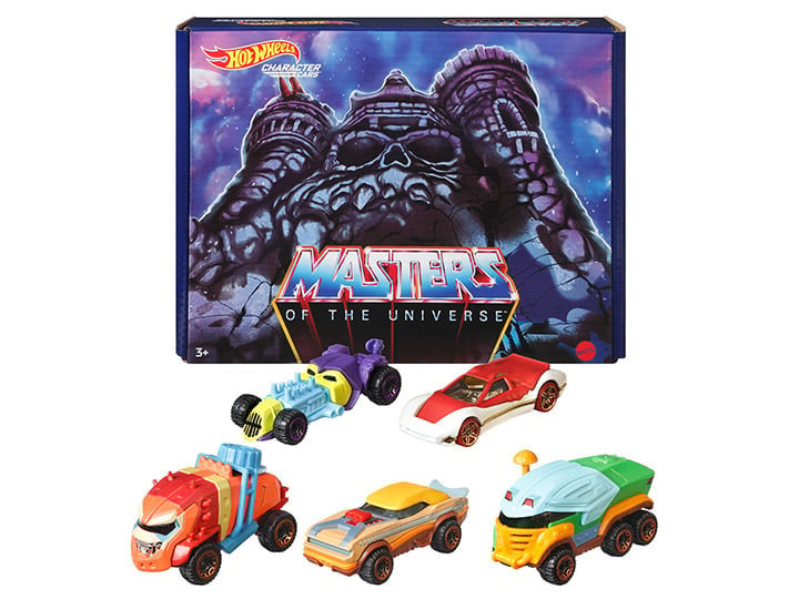 Masters of the Universe Hot Wheels Character Car Five-Pack Gallery Image 1