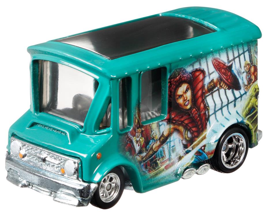 Masters of the Universe Hot Wheels Real Riders Set of 5 Cars Gallery Image 11