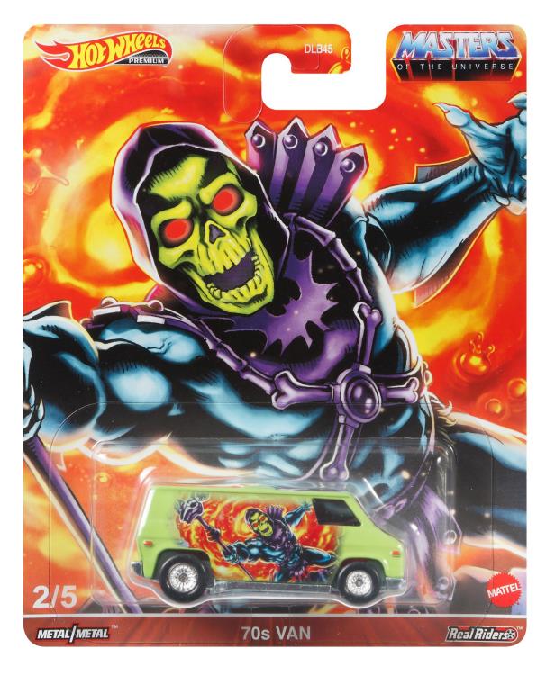 Masters of the Universe Hot Wheels Real Riders Set of 5 Cars Gallery Image 10