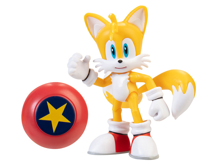 Sonic The Hedgehog 4" Tails with Star Spring Gallery Image 1