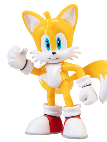 Sonic The Hedgehog 4" Tails with Star Spring Gallery Image 2