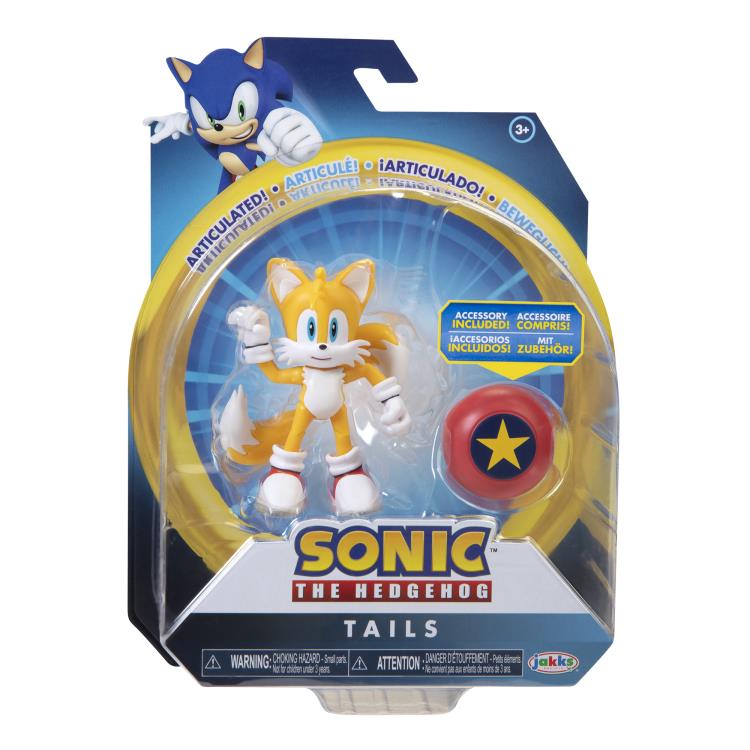 Sonic The Hedgehog 4" Tails with Star Spring Gallery Image 4