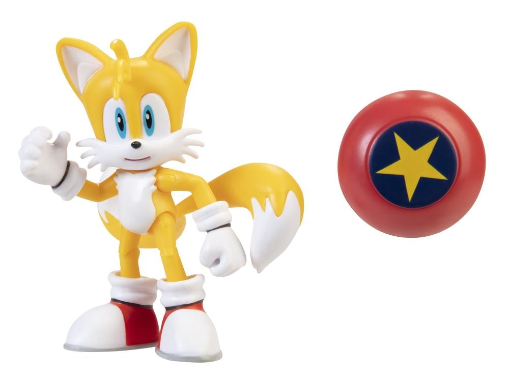 Sonic The Hedgehog 4" Tails with Star Spring Gallery Image 3