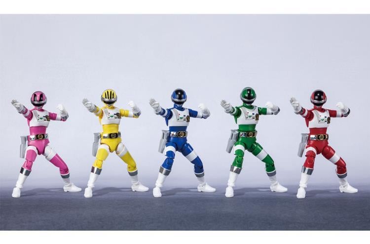 Choudenshi Bioman Shodo Super Box of 5 Figures Gallery Image 5