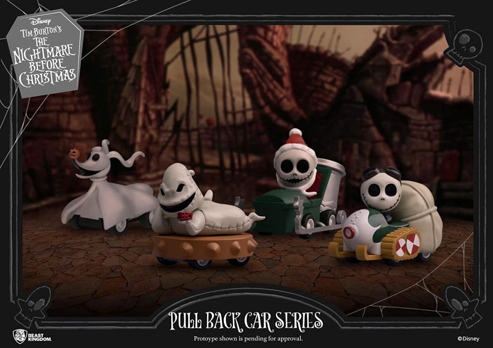 The Nightmare Before Christmas Set of 4 Pull Back Cars Gallery Image 3