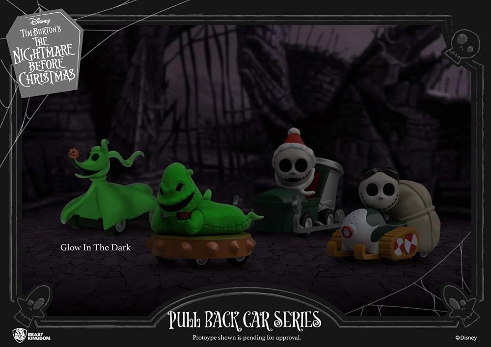 The Nightmare Before Christmas Set of 4 Pull Back Cars Gallery Image 4