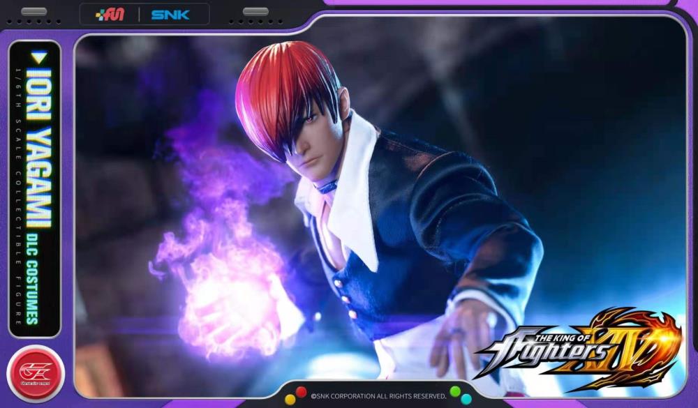 King of Fighters XIV Iori Yagami (DLC Classic Version) 1/6 Scale Figure Gallery Image 11