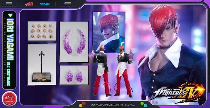 King of Fighters XIV Iori Yagami (DLC Classic Version) 1/6 Scale Figure Gallery Image 13