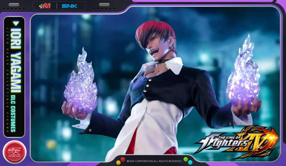 King of Fighters XIV Iori Yagami (DLC Classic Version) 1/6 Scale Figure Gallery Image 10