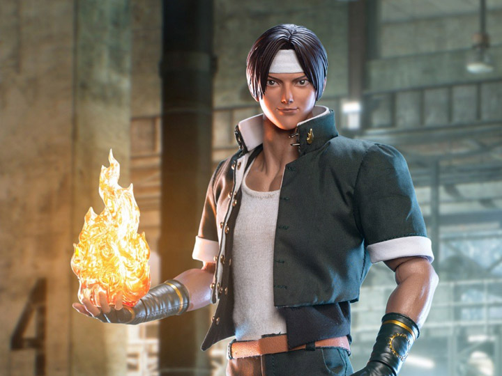 美品 フィギュア GENESIS EMEN THE KING OF Fighters KYO KUSANAGI DLC COSTUMES King of Fighters XIV Kyo Kusanagi (DLC Classic Version) 1/6 Scale