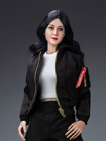 Fashion Jacket (Black) 1/6 Scale Accessory Set Gallery Image 2