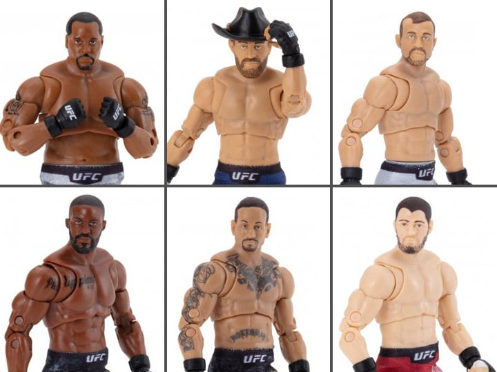 UFC Ultimate Series Wave 1 Set of 6 Limited Edition Figures Gallery Image 1