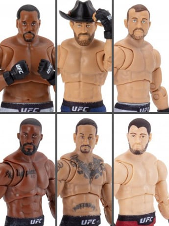 UFC Ultimate Series Wave 1 Set of 6 Limited Edition Figures Gallery Image 2