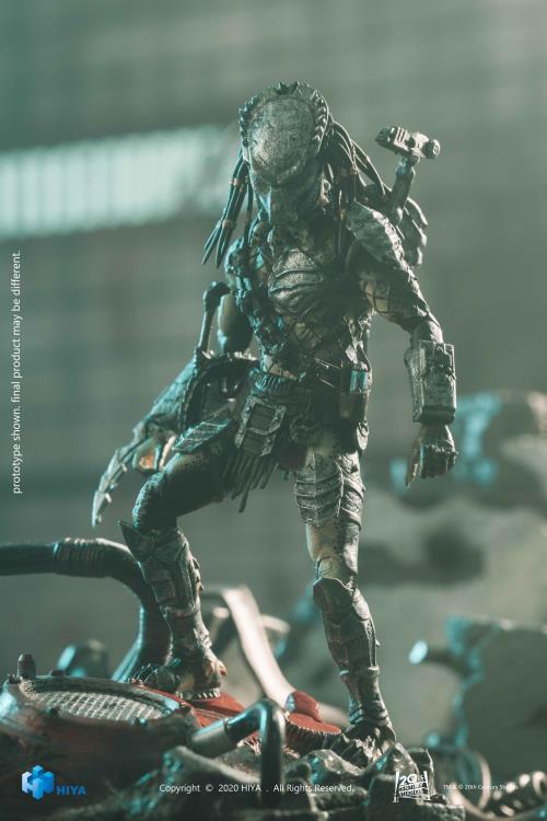 Alien vs. Predator: Requiem Wolf Predator 1:18 Scale PX Previews Exclusive Figure Gallery Image 9