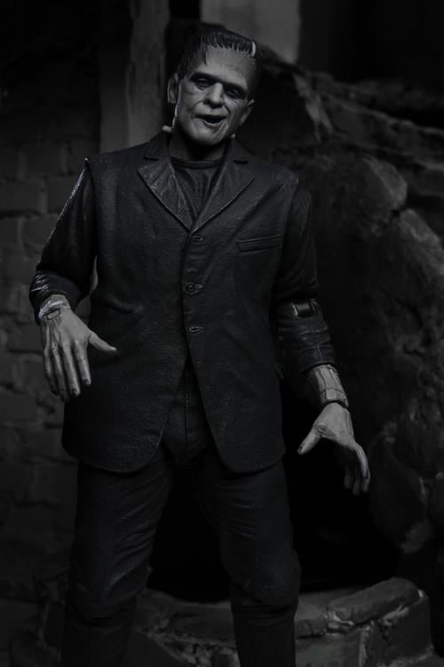 Universal Monsters Ultimate Frankenstein's Monster (Black & White) Figure Gallery Image 6