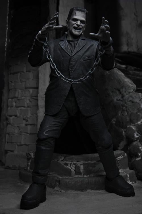 Universal Monsters Ultimate Frankenstein's Monster (Black & White) Figure Gallery Image 5
