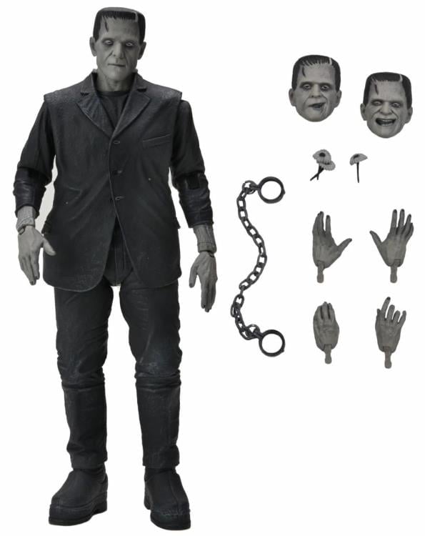 Universal Monsters Ultimate Frankenstein's Monster (Black & White) Figure Gallery Image 10