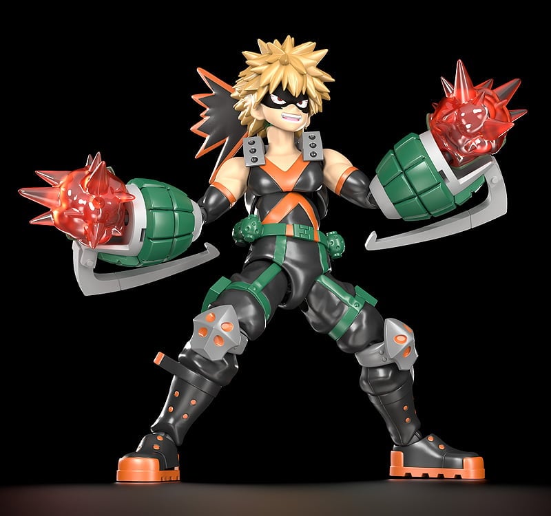 My Hero Academia Moderoid Katsuki Bakugo Model Kit Gallery Image 3