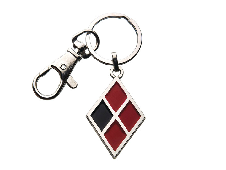 Birds of Prey Harley Quinn Symbol Keychain Gallery Image 1