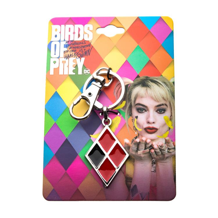 Birds of Prey Harley Quinn Symbol Keychain Gallery Image 5