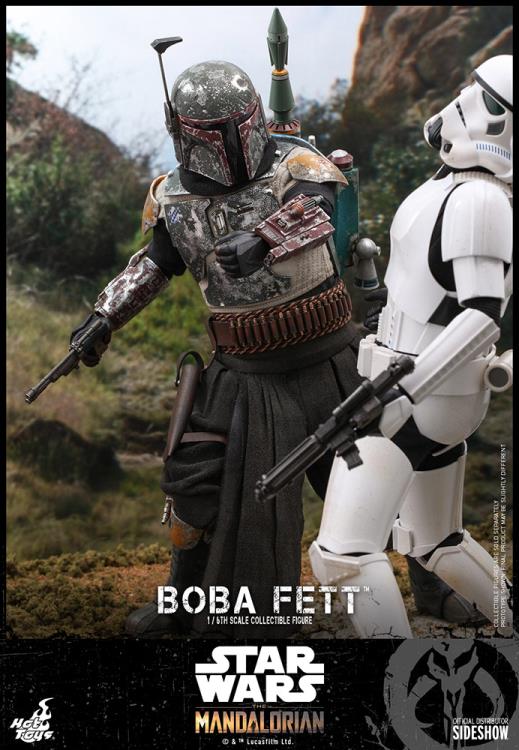 The Mandalorian TMS033 Boba Fett 1/6th Scale Collectible Figure Gallery Image 8