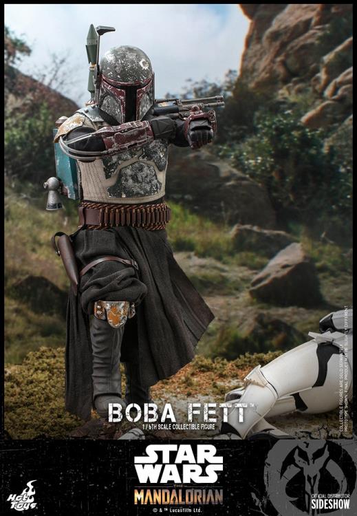 The Mandalorian TMS033 Boba Fett 1/6th Scale Collectible Figure Gallery Image 5