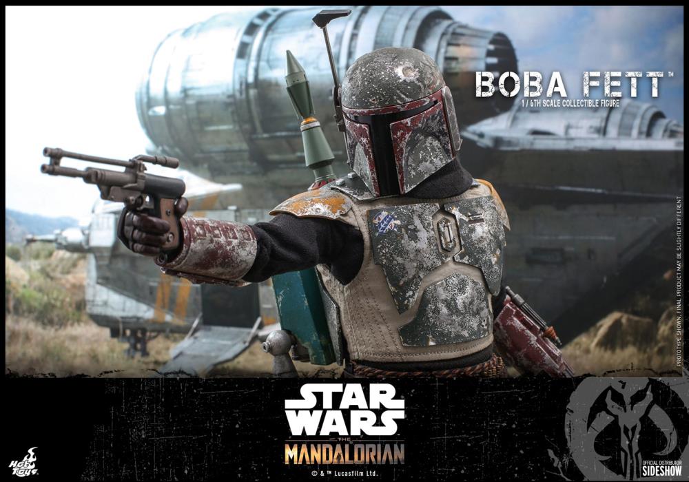 The Mandalorian TMS033 Boba Fett 1/6th Scale Collectible Figure Gallery Image 14