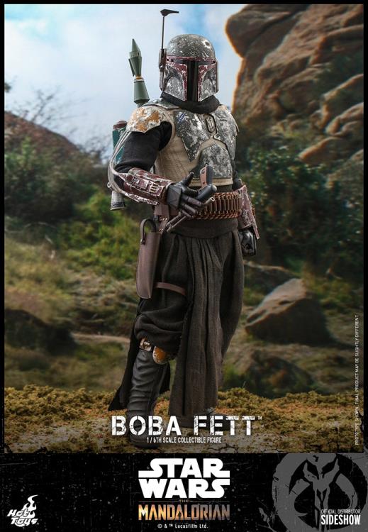 The Mandalorian TMS033 Boba Fett 1/6th Scale Collectible Figure Gallery Image 4
