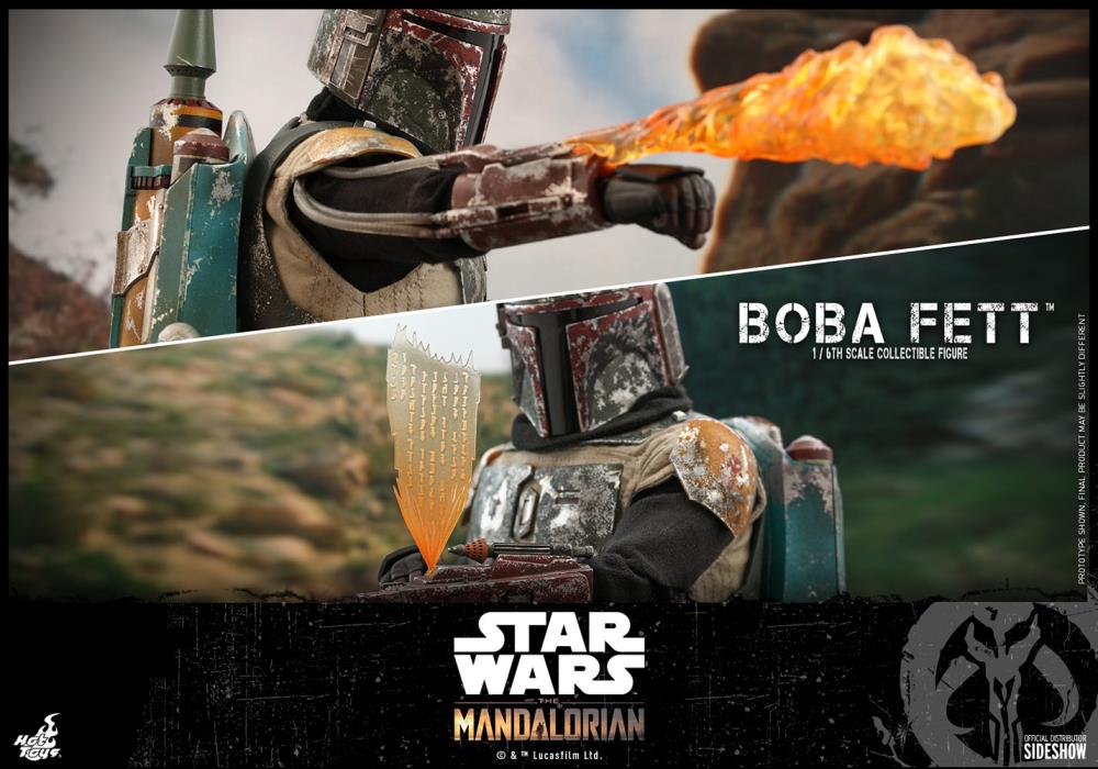 The Mandalorian TMS033 Boba Fett 1/6th Scale Collectible Figure Gallery Image 18