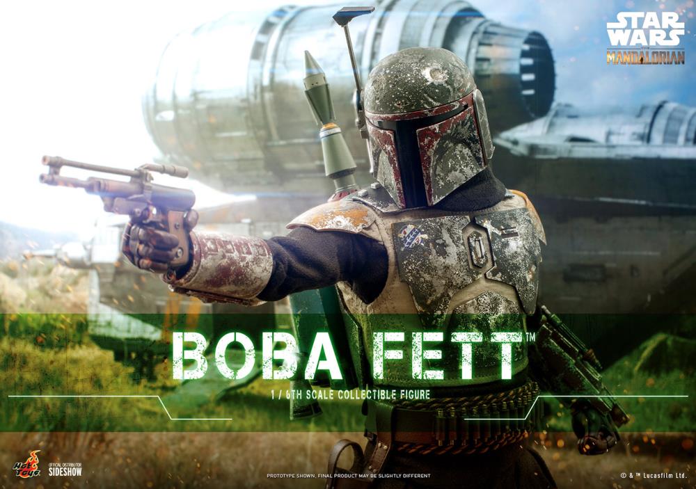The Mandalorian TMS033 Boba Fett 1/6th Scale Collectible Figure Gallery Image 3